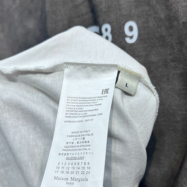 エムエムシックス ベーシック オーバーサイズ Tシャツ 偽物 Mao44849